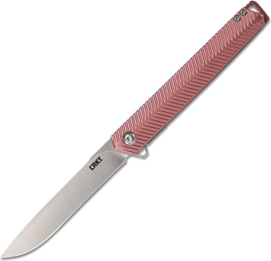 CRKT Stylus zsebkés 8,7 cm, bordó alumínium