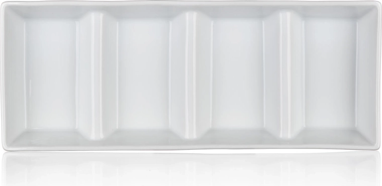 Áttekinthető tálalás 4 szekcióban