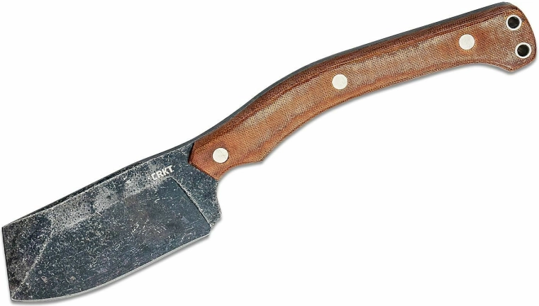 CRKT Razel Nax Brown kültéri kés 11 cm, Micarta, termoplasztik tok