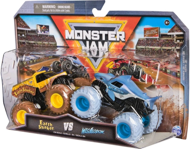 Két Monster Jam modell a csomagban