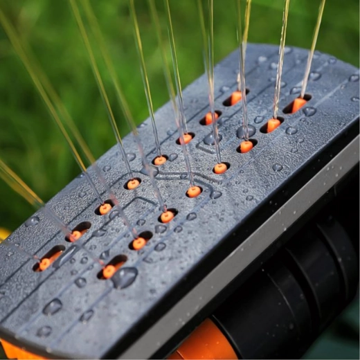 Széles lefedettség 16 fúvókával