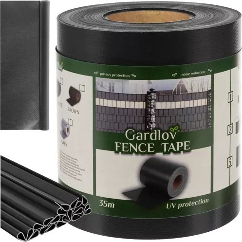 Antracit színű kerti szalag 19 cm x 35 m 630g/m2