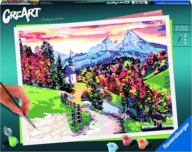 CreArt Premium Series B Bavaria festőkönyv