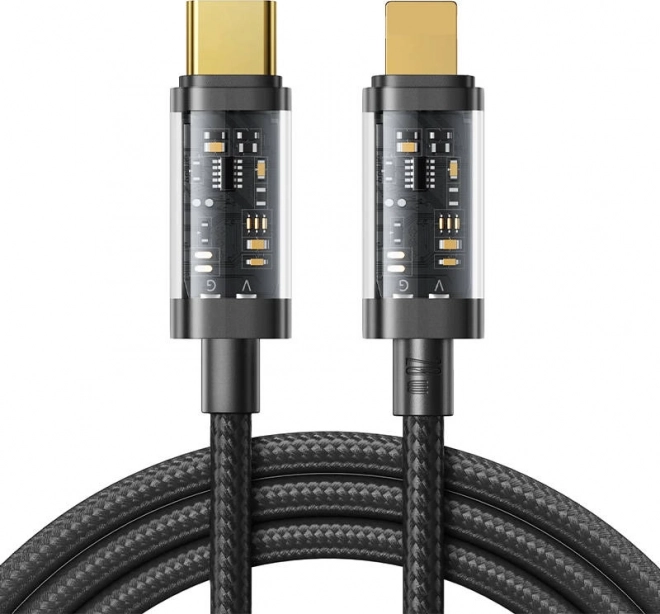 Kábel USB-C na Lightning Joyroom 20W 1,2 m fekete