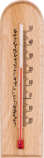 Beltéri fa hőmérő 40 × 150 mm