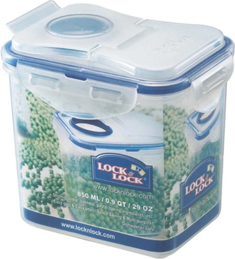 LOCK&LOCK 850 ml-es kiöntőnyílásos élelmiszertartó doboz