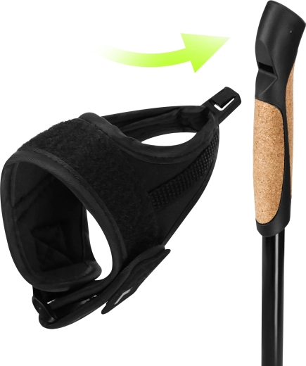 Ergonomikus parafa markolatok csuklópánttal