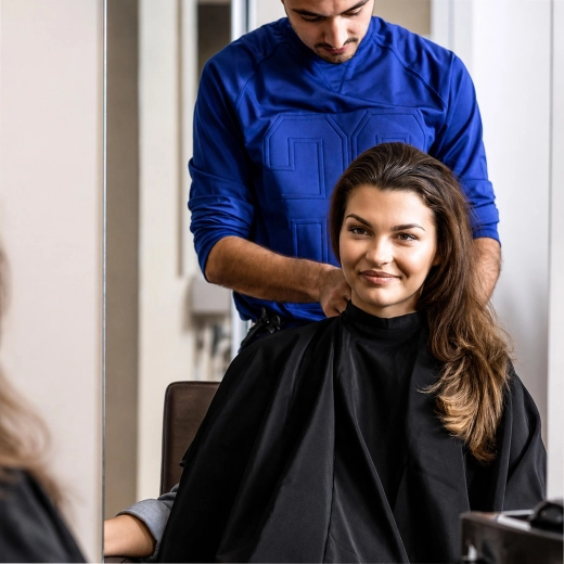 Egyszerű használat fodrászatban és barbershopban