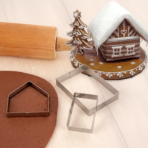 Komplett készlet 3D mézeskalács házikóhoz