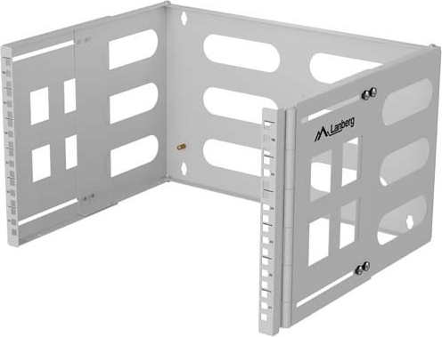 Fali RACK 19" tartó 6U 497×400/240 szürke