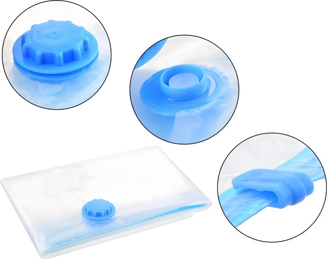 Dupla cipzár és légmentes szelep