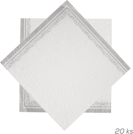 Dombornyomott papír szalvéták 33 × 33 cm, 20 db