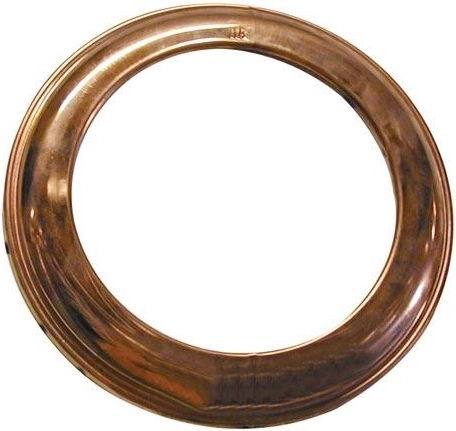 Réz füstflange 125 mm