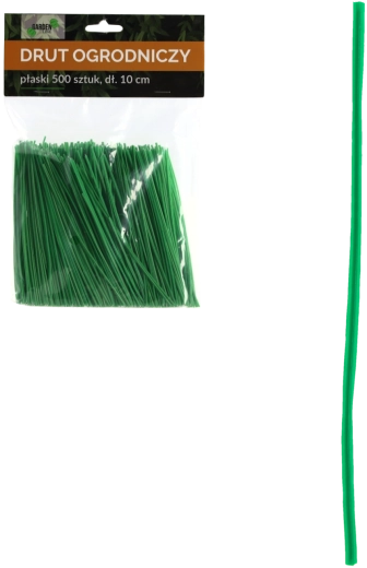 Lapos kerti kötöződrótok 10 cm – 500 db