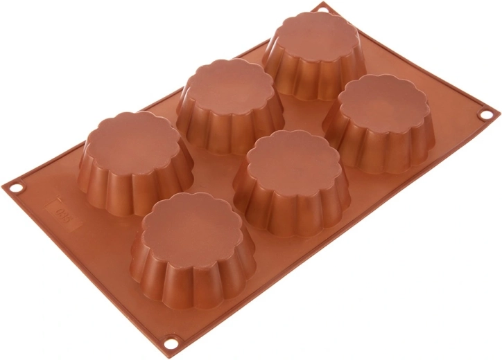 6 virág alakú forma az egységes adagokért