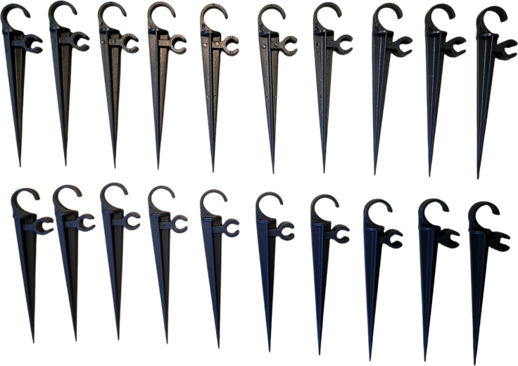 Stabil tömlőrögzítés leszúró tüskékkel