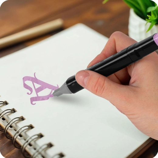 Egyenletes tintafolyás kalligráfiához és letteringhez