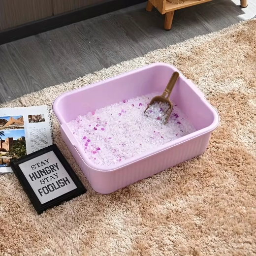 Szilikagél macskaalom 1,5 kg, nem csomósodó és pormentes, 3,8 l