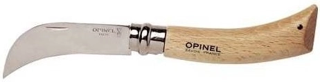 Opinel N°08 VRI kerti zsebkés metszéshez 8 cm, bükkfa markolattal