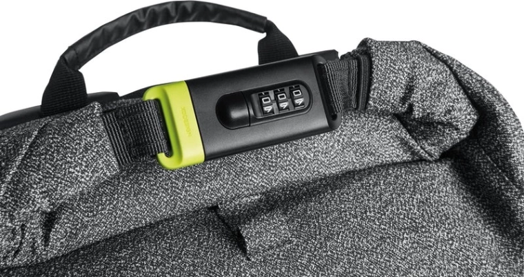 Vágásálló anyag és beépített kombinációs zár