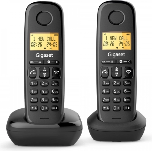 Gigaset Basic 100 Duo – vezeték nélküli telefon két kézibeszélővel