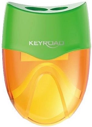 Keyroad Mellow Duo kétlyukú hegyező, narancssárga