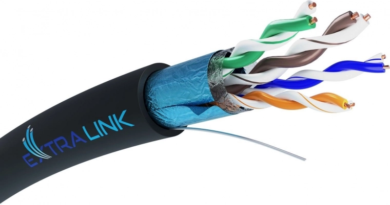 Kabel Extralink CAT5E FTP kültéri 100m