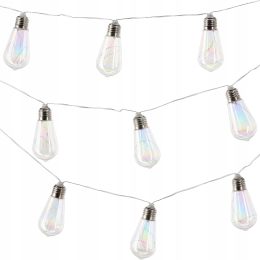 Ragyogó hideg fehér fény 10 LED-del
