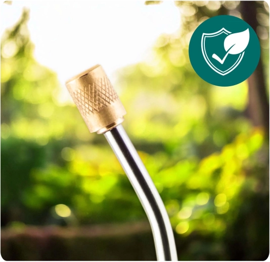 Sárgaréz fúvóka a precíz permetezéshez