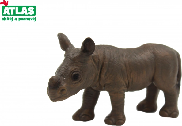 Orrszarvú figura – kölyök 7 cm