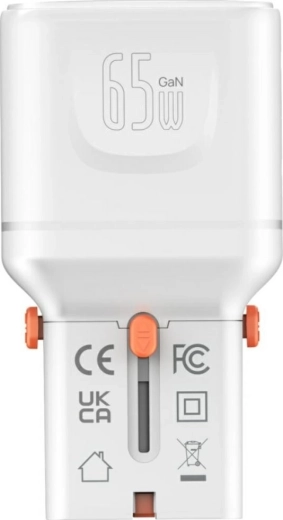 Gyors és hatékony töltés a 65 W-os GaN technológiának köszönhetően
