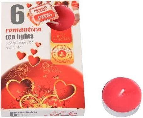 Illatos teamécsesek Romantika, 6 db