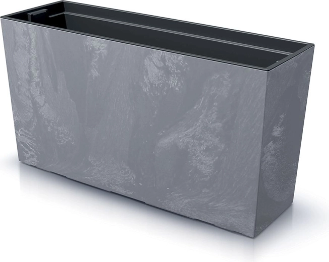 URBI Case Betonhatás M ültetőláda betéttel, 77 cm, marengo