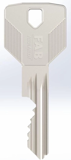 Kulcs FAB NG 3.00 hengerzárbetétekhez