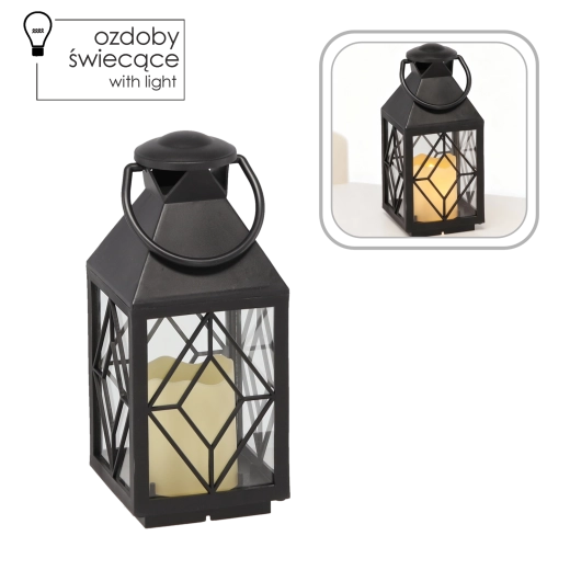 Meleg, hangulatos fény láng nélkül