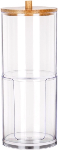 A bambusz fedél véd a portól