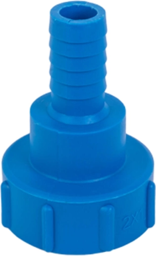 IBC S60×6 átalakító 1" tömlőcsonkkal