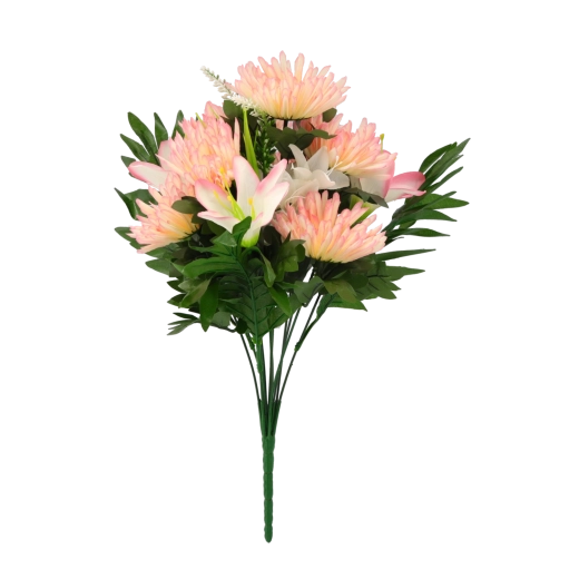 Élethű virágok és dús lomb