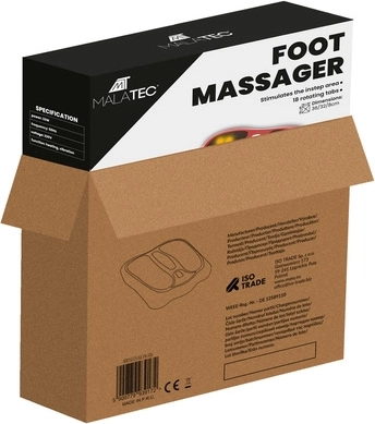 18 forgó masszázscsomó a teljes talp számára