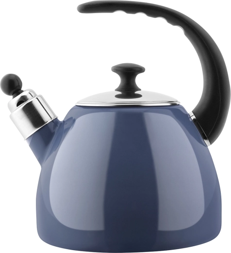 Balbina zománcozott, kúpos teáskanna 2,5 l, kék