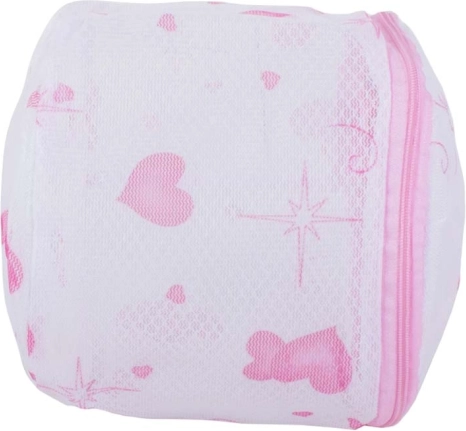 Hálós kosár finom fehérnemű mosásához