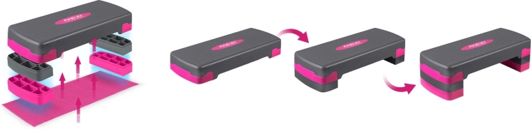 Állítható magasság 3 fokozatban