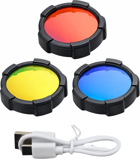 Cserélhető színes szűrők speciális körülményekhez