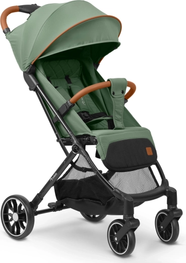 Simább haladás a 360°-os, rugózott kerekeknek köszönhetően