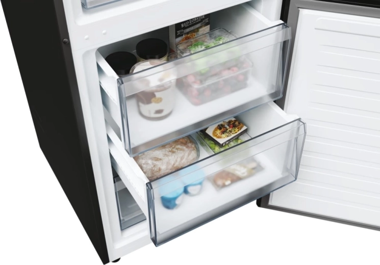 Átlátszó fagyasztófiókok