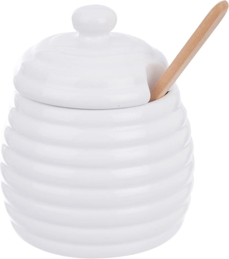 Kényelmes tálalás fedéllel és kanállal