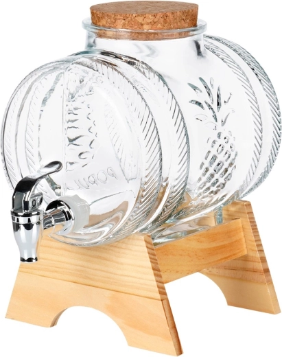 Kényelmes adagolás a csapnak és az állványnak köszönhetően