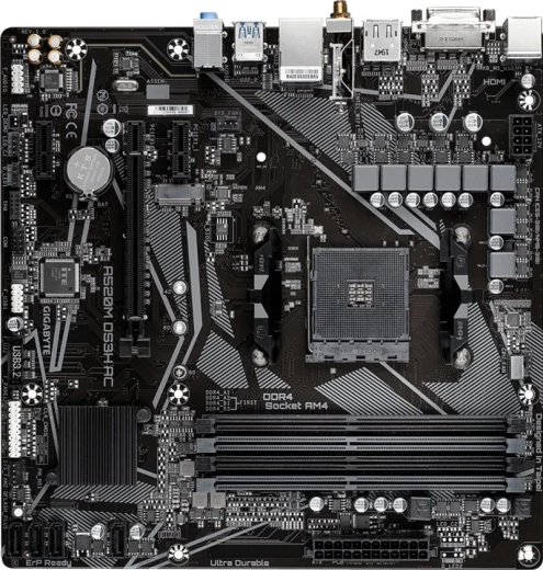 GIGABYTE A520M DS3H AC alaplap (AM4, mATX)