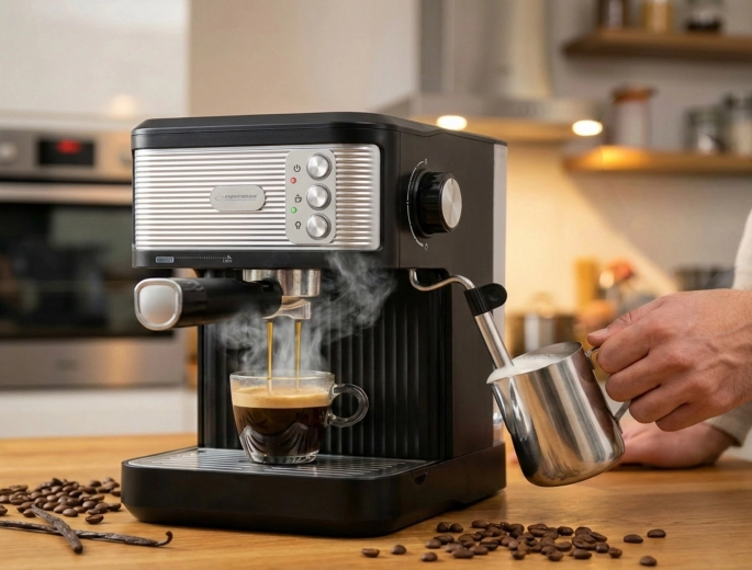 Krémes tejes italok a gőzfúvókának köszönhetően