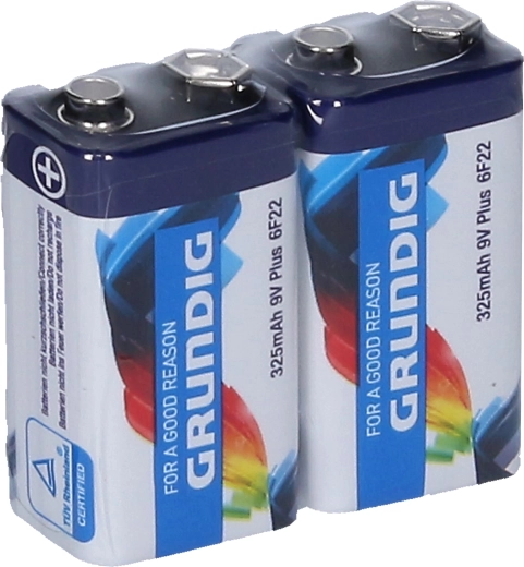 9V cink-klorid elem 6F22